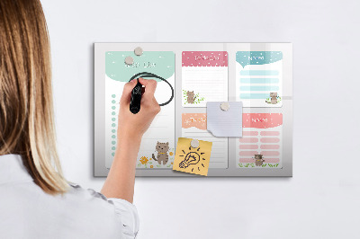 Magnetic dry erase board Wish list
