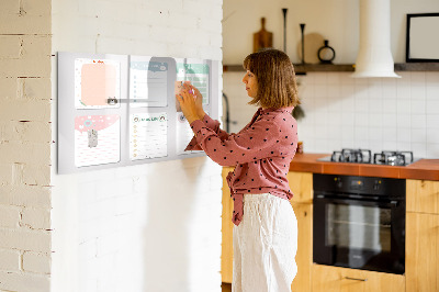 Magnetic board for writing Colorful notes