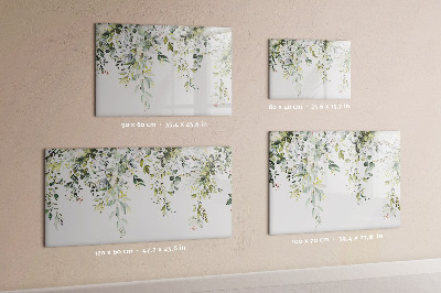 Magnetic board with marker Blooming nature