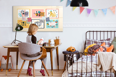 Dry erase magnetic board Motivational slogans