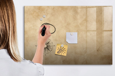 Magnetic dry erase board Compass Canvas