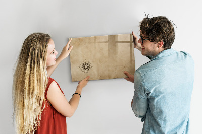 Magnetic dry erase board Compass Canvas