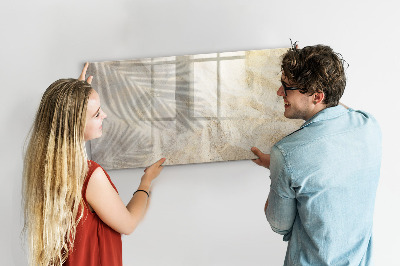 Magnetic dry erase board Golden marble