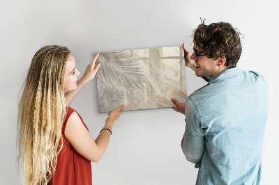 Magnetic board for drawing Golden marble