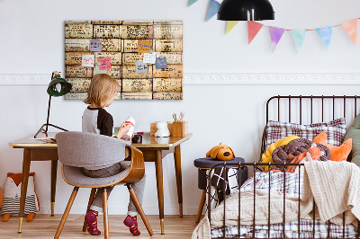 Magnetic dry erase board Wine Corks