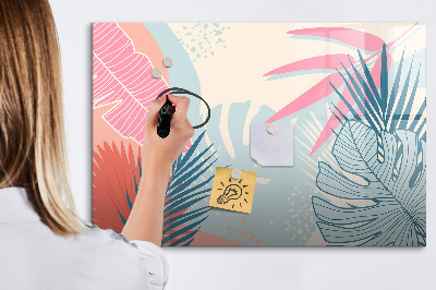Dry erase magnetic board Weekly planner for children