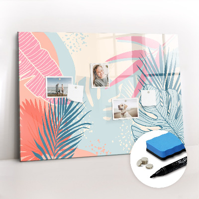 Dry erase magnetic board Weekly planner for children