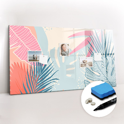 Dry erase magnetic board Weekly planner for children