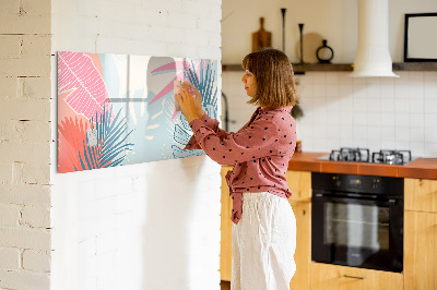 Dry erase magnetic board Weekly planner for children