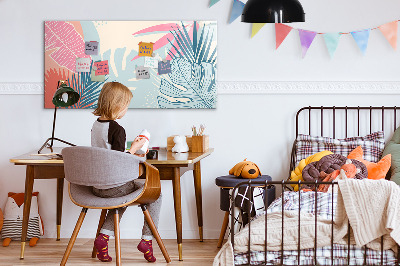 Magnetic board for drawing Weekly planner for children