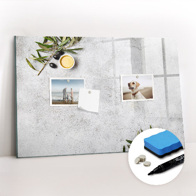 Magnetic dry erase board Gradient sky