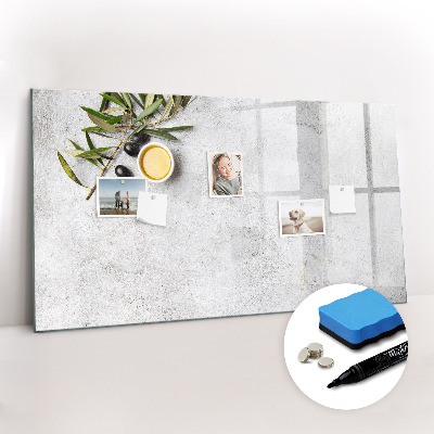 Magnetic dry erase board Gradient sky