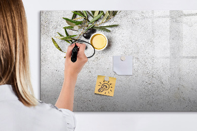 Magnetic dry erase board Gradient sky