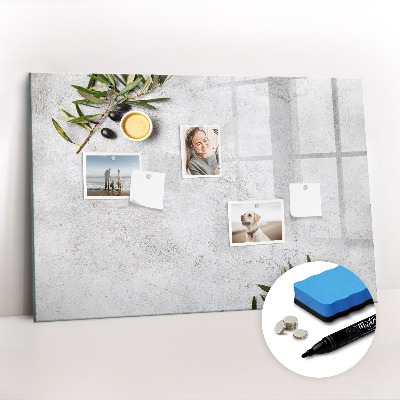 Magnetic dry erase board Gradient sky