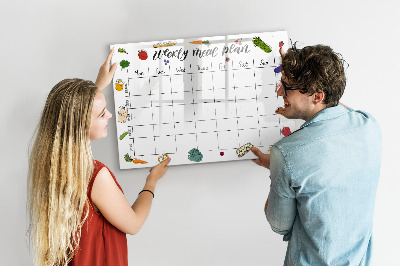 Magnetic dry erase board Wooden frame