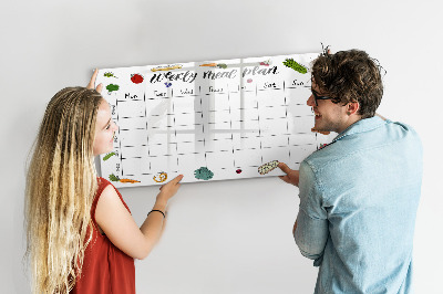 Magnetic dry erase board Wooden frame