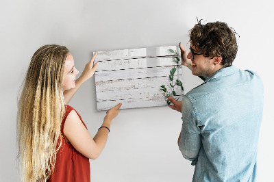 Magnetic dry erase board Lemon slices