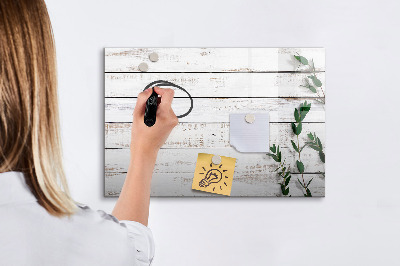 Magnetic board with marker Lemon slices