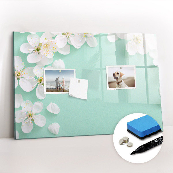 Dry erase magnetic board Wooden boards
