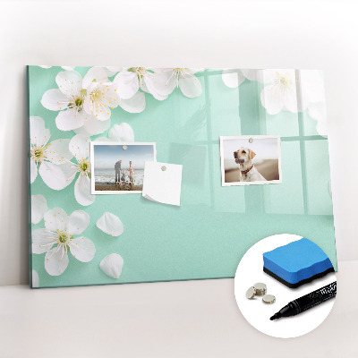 Dry erase magnetic board Wooden boards