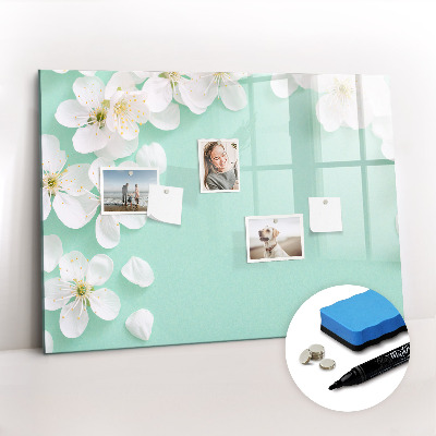 Dry erase magnetic board Wooden boards