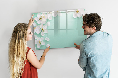 Dry erase magnetic board Wooden boards