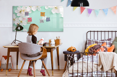 Dry erase magnetic board Wooden boards