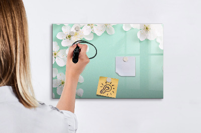 Dry erase magnetic board Wooden boards
