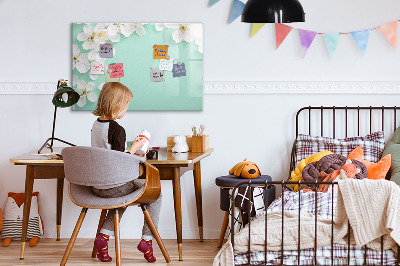 Dry erase magnetic board Wooden boards