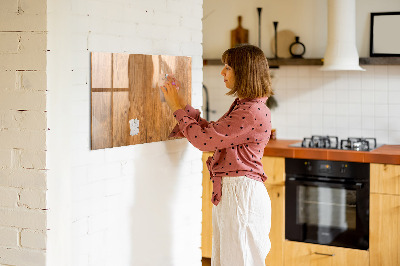 Magnetic dry erase board Blooming daisies
