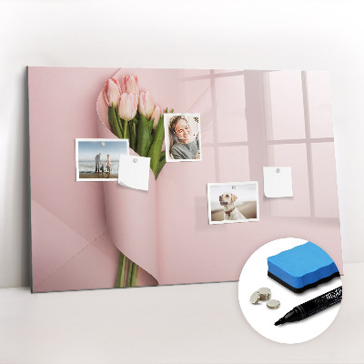 Dry erase magnetic board Wooden boards