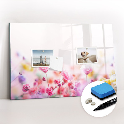 Magnetic dry erase board Flower bouquet