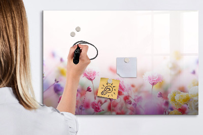 Magnetic dry erase board Flower bouquet