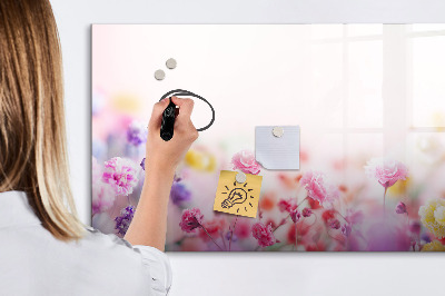 Magnetic dry erase board Flower bouquet