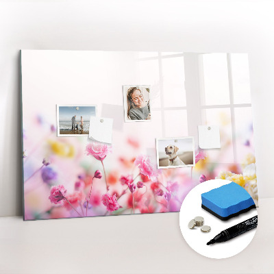 Magnetic dry erase board Flower bouquet