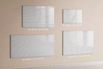 Dry erase magnetic board Weekly planner