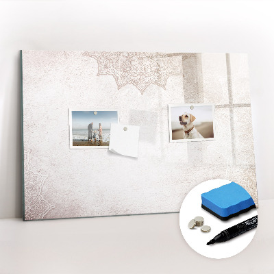 Dry erase magnetic board Habit tracking