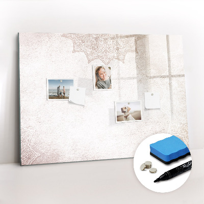 Dry erase magnetic board Habit tracking