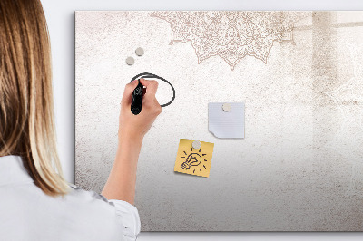 Dry erase magnetic board Habit tracking