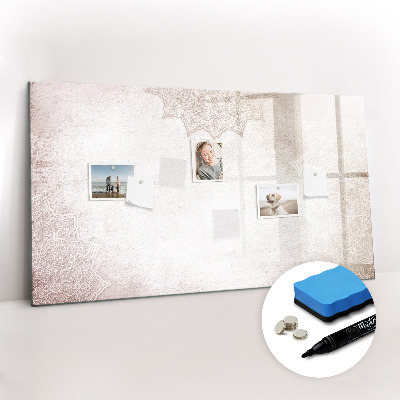 Dry erase magnetic board Habit tracking