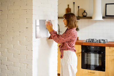 Dry erase magnetic board Habit tracking