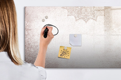 Dry erase magnetic board Habit tracking