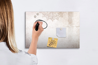 Dry erase magnetic board Habit tracking