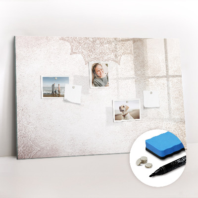 Dry erase magnetic board Habit tracking
