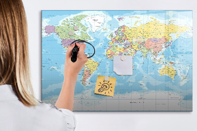 Magnetic drawing board Decorative marble