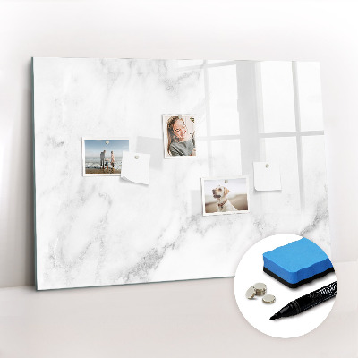 Magnetic dry erase board Painted world map