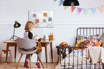 Magnetic drawing board Painted world map