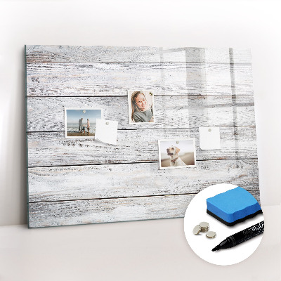 Magnetic dry erase board Wave abstraction
