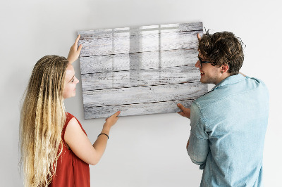 Magnetic dry erase board Wave abstraction