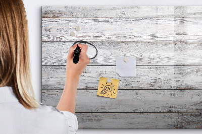 Magnetic dry erase board Wave abstraction